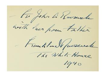 ROOSEVELT, FRANKLIN D. State of New York, Public Papers of Franklin D. Roosevelt, Forty-Eighth Governor . . . Second Term, 1932.